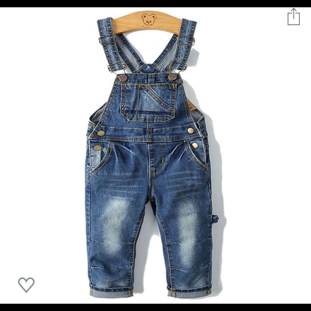 Slim fitting overalls